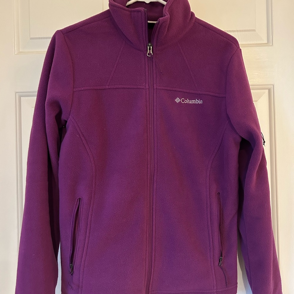 Columbia Woman’s Purple Fleece Jacket